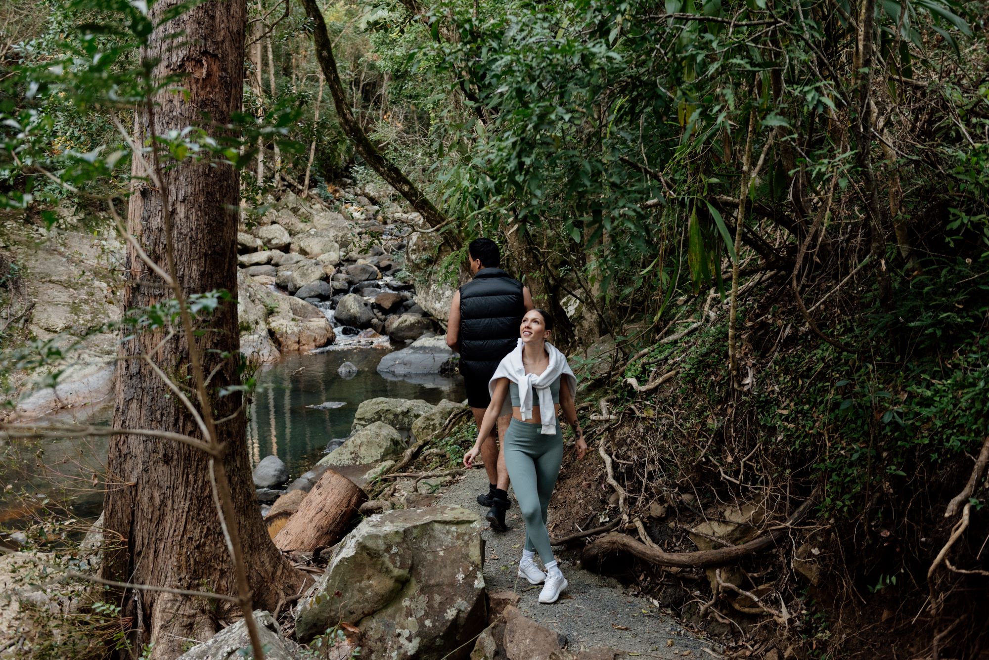 Creekside trails and rock pools