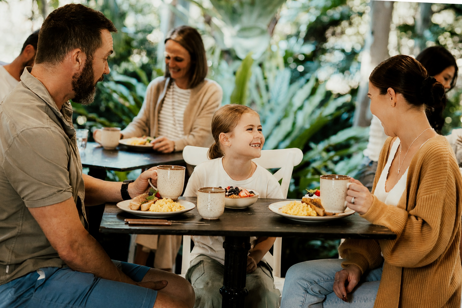 Complimentary breakfast at Tamborine Mountain Glades